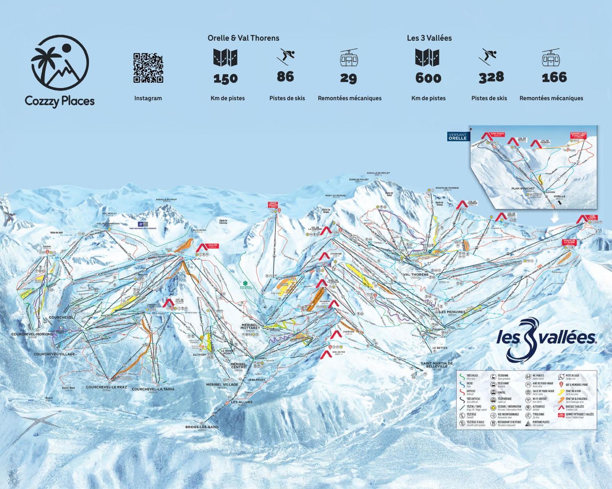 Cozyloge, Orelle & Les 3 Vallees Exterior foto